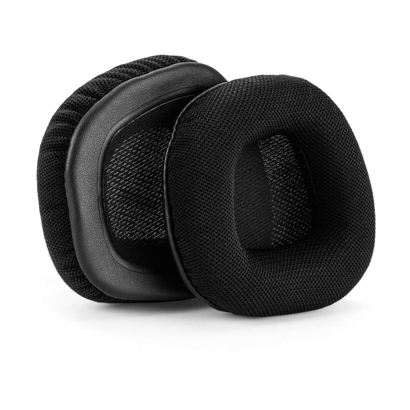 JARMOR Replacement Memory Foam & Mesh Fabric Ear Cushion Pads Cover for Corsair Void & Corsair Void PRO RGB Wired/Wireless Gaming Headset ONLY (Black) - Image 5